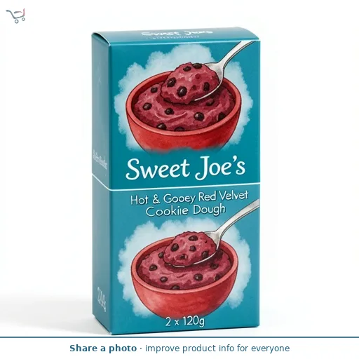 Sweet Joe's Hot & Gooey Red Velvet Cookie Dough 2 x 120g