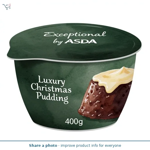 Exceptional by ASDA Luxury Christmas Pudding 400g