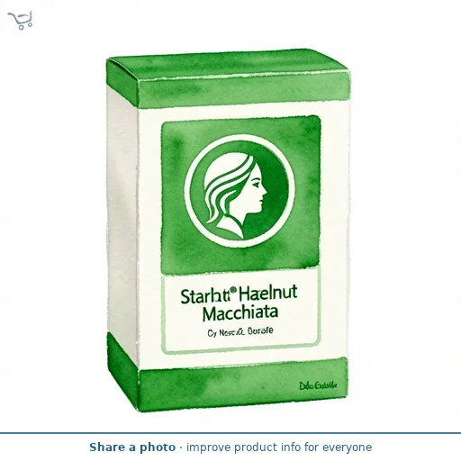 Nescafé Dolce Gusto Starbucks Hazelnut Macchiato 100% Arabica Coffee 123g