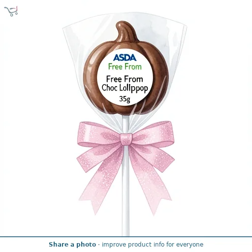 ASDA Free From Free From Choc Lollipop 35g