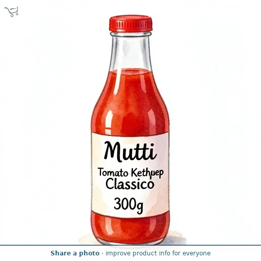 Mutti Tomato Ketchup Classico 300g
