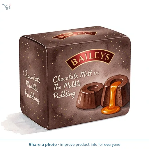 Baileys Chocolate Melt in The Middle Pudding