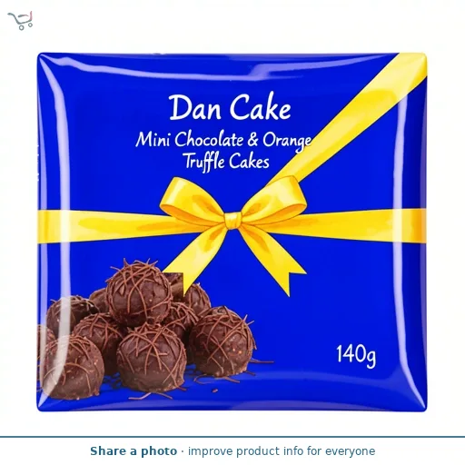 Dan Cake Mini Chocolate & Orange Truffle Cakes 140g