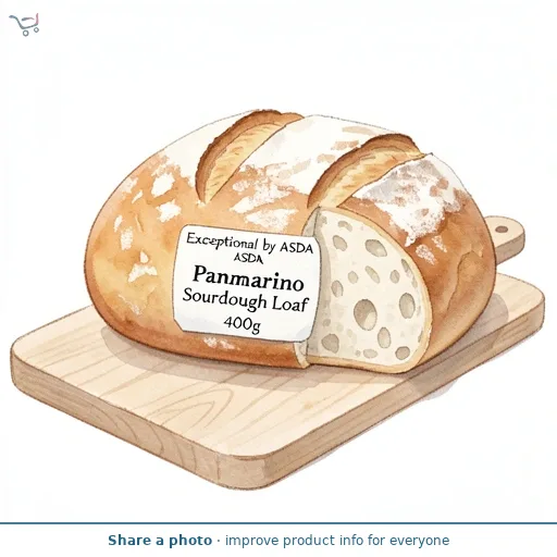 Exceptional by ASDA Panmarino Sourdough Loaf 400g