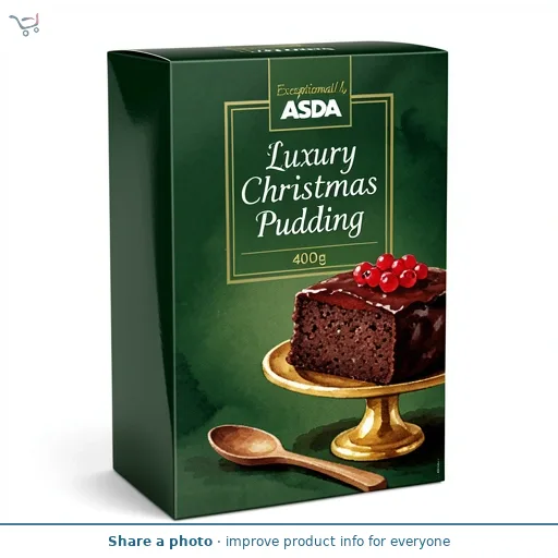 Exceptional by ASDA Luxury Christmas Pudding 400g