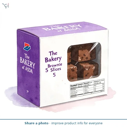 The BAKERY at ASDA The Bakery 5 Brownie Slices