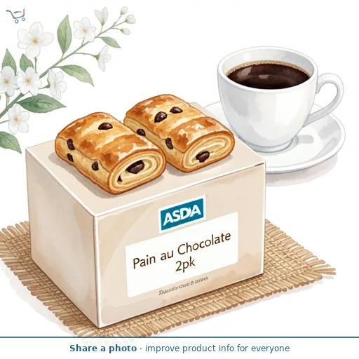 ASDA Pain au Chocolate 2pk