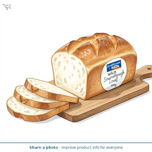 Exceptional by ASDA White Sourdough Loaf 600g