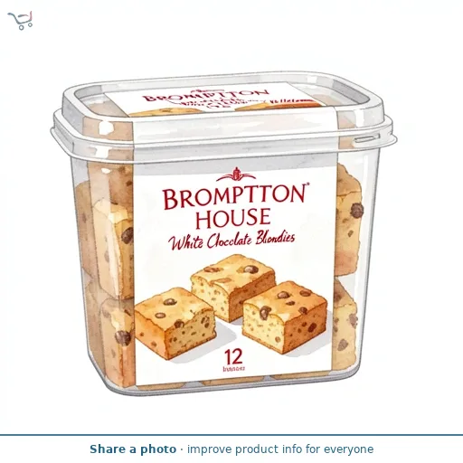 Brompton House White Chocolate Blondies