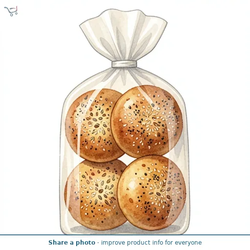 Jones Village Bakery 4 Super Seeded Rolls