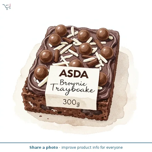 ASDA Brownie Traybake 300g