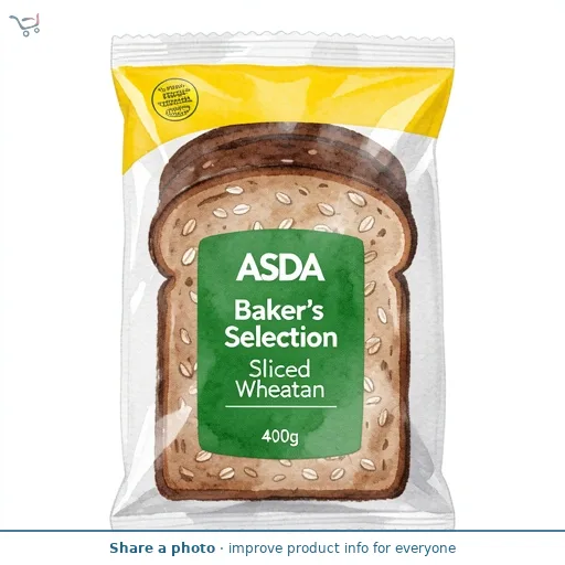 ASDA Baker's Selection Sliced Wheaten 400g
