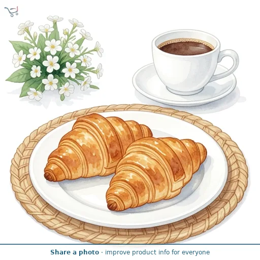 ASDA Lotus Biscoff Croissants 2pk