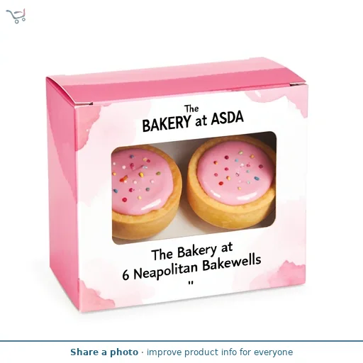 The BAKERY at ASDA The Bakery at  6 Neapolitan Bakewells