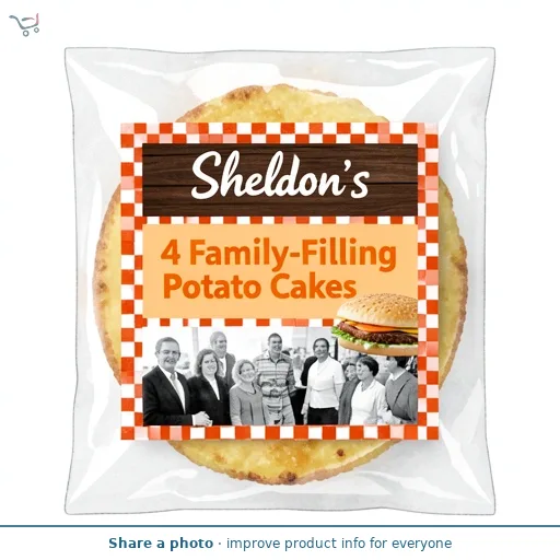 Sheldon's 4 Family-Filling Potato Cakes