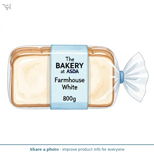 The BAKERY at ASDA Farmhouse White 800g