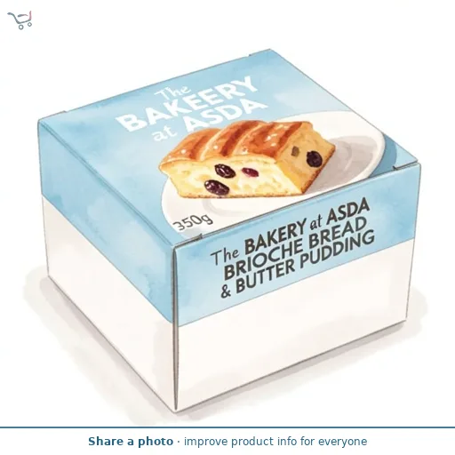 The BAKERY at ASDA The BAKERY at ASDA BRIOCHE BREAD & BUTTER PUDDING 350g