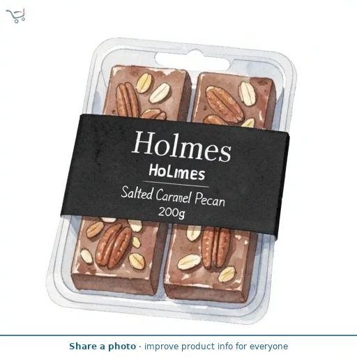 Holmes Salted Caramel Pecan 200g