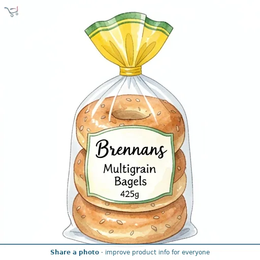 Brennans Multigrain Bagels 425g