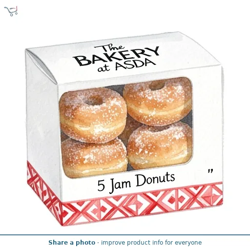 The BAKERY at ASDA 5 Jam Donuts