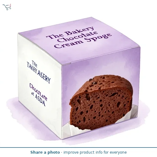 The BAKERY at ASDA The Bakery Chocolate Cream Sponge