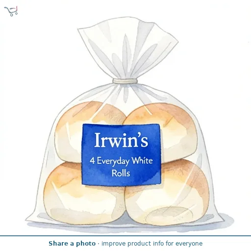 Irwin's 4 Everyday White Rolls