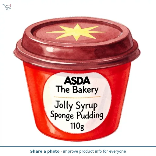 ASDA The Bakery Jolly Syrup Sponge Pudding 110g