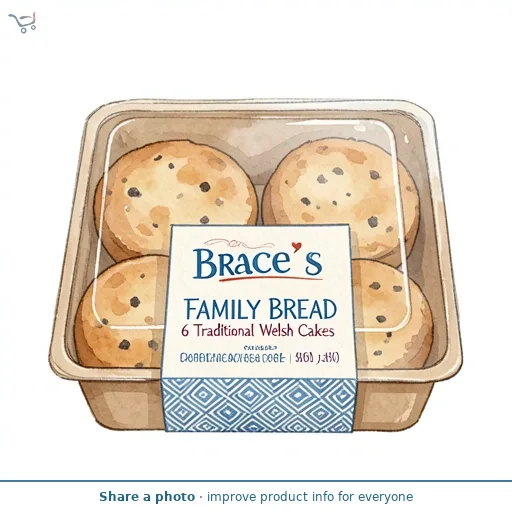 Brace's 6 Traditional Welsh Cakes