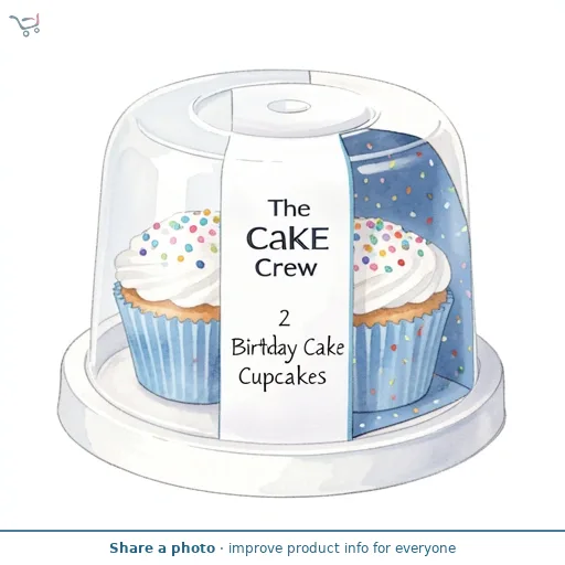 The Cake Crew 2 Birthday Cake Cupcakes