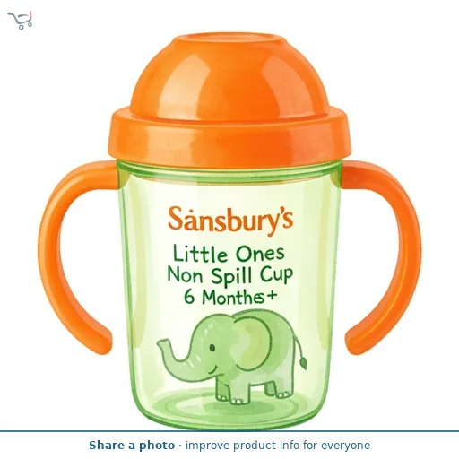 Sainsbury's Little Ones Non Spill Cup 6 Months+