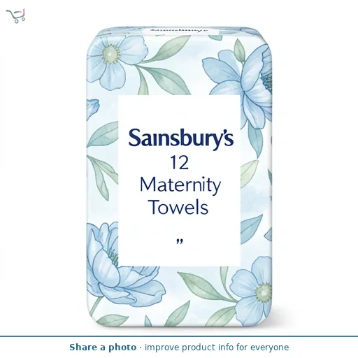 Sainsbury's 12 Maternity Towels