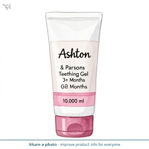 Ashton & Parsons Teething Gel 3+ Months 10ml