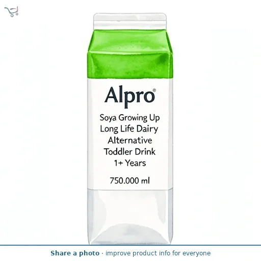 Alpro Soya Growing Up Long Life Dairy Alternative Toddler Drink 1+ Years 3x250ml