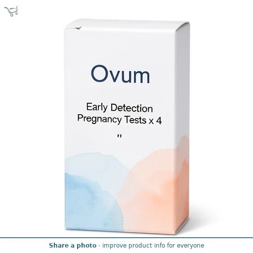 Ovum Early Detection Pregnancy Tests x 4