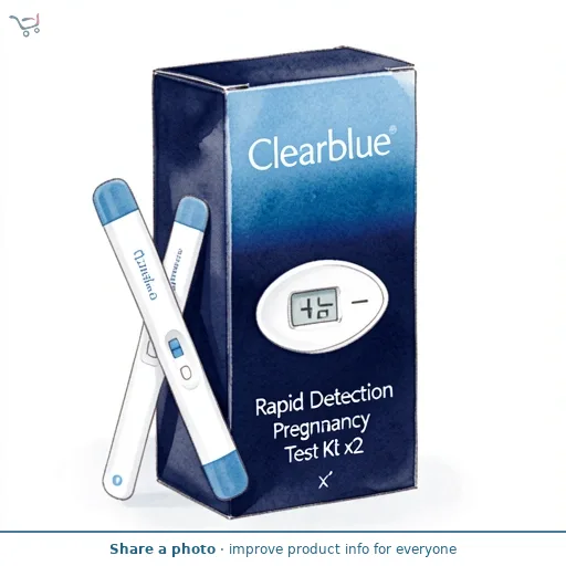 Clearblue Rapid Detection Pregnancy Test Kit x2