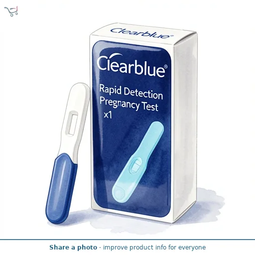 Clearblue Rapid Detection Pregnancy Test x1