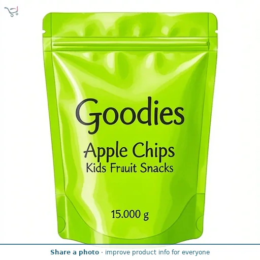 Goodies Apple Chips Kids Fruit Snacks 15g