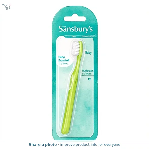 Sainsbury's Baby Extra Soft Toothbrush 0-2 Years