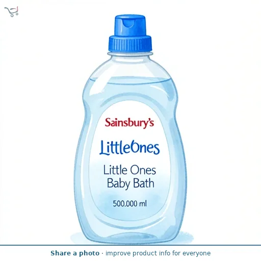 Sainsbury's Little Ones Baby Bath 500ml