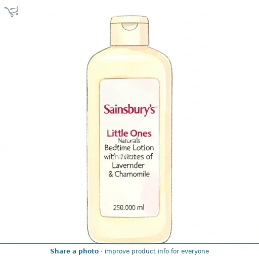 Sainsbury's Little Ones Naturals Bedtime Lotion with Notes of Lavender & Chamomile 250ml