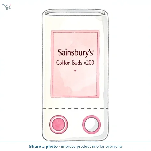 Sainsbury's Cotton Buds x200