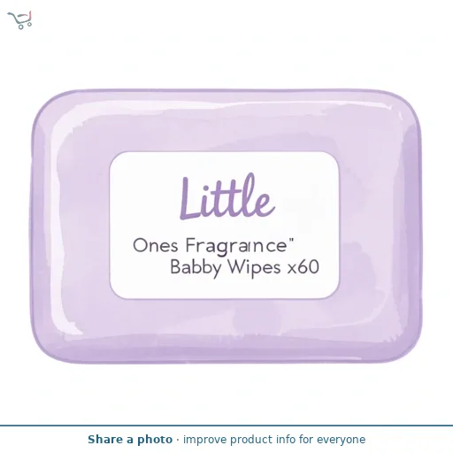 Little Ones Fragranced Baby Wipes x60