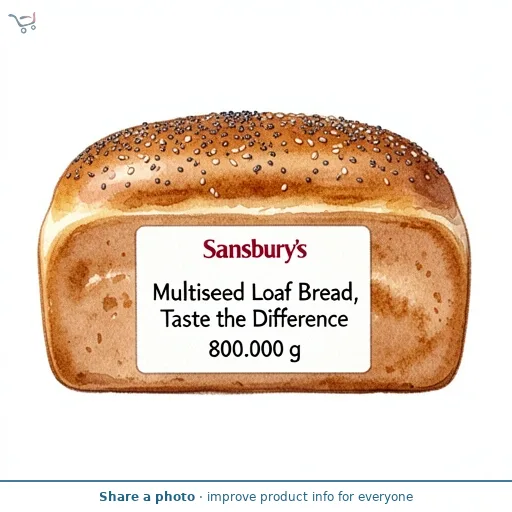 Sainsbury's Multiseed Loaf Bread, Taste the Difference 800g