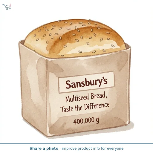 Sainsbury's Multiseed Bread, Taste the Difference 400g