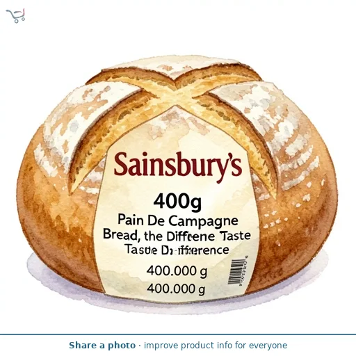 Sainsbury's 400g Pain De Campagne Bread, Taste the Difference