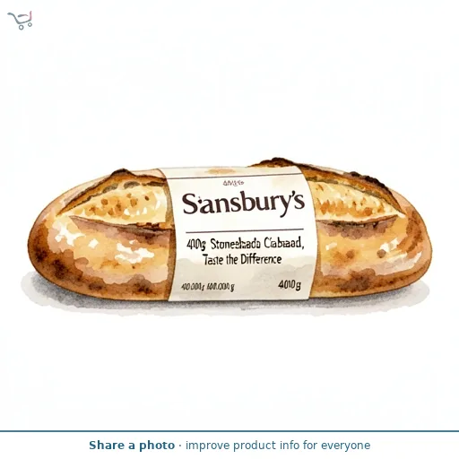 Sainsbury's 400g Stonebaked Ciabatta Bread, Taste the Difference