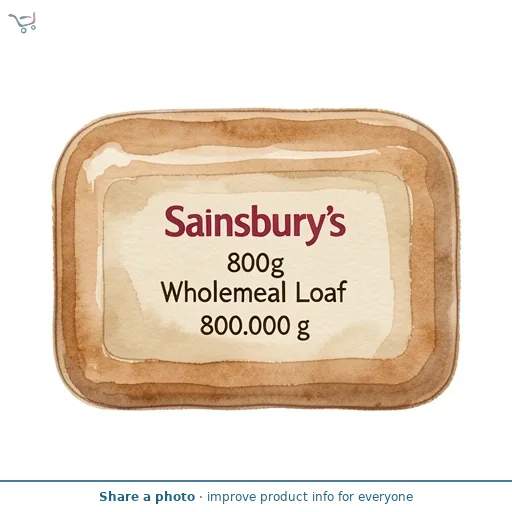 Sainsbury's 800g Wholemeal Loaf