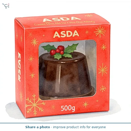 ASDA Classic Chocolate & Caramel Melt in the Middle Pudding 500g