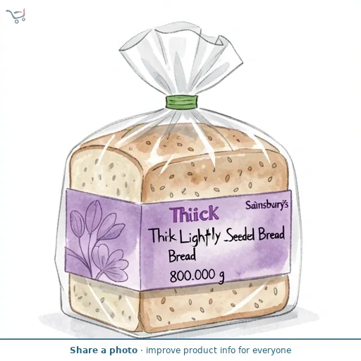 Sainsbury's Thick Lightly Seeded Bread 800g