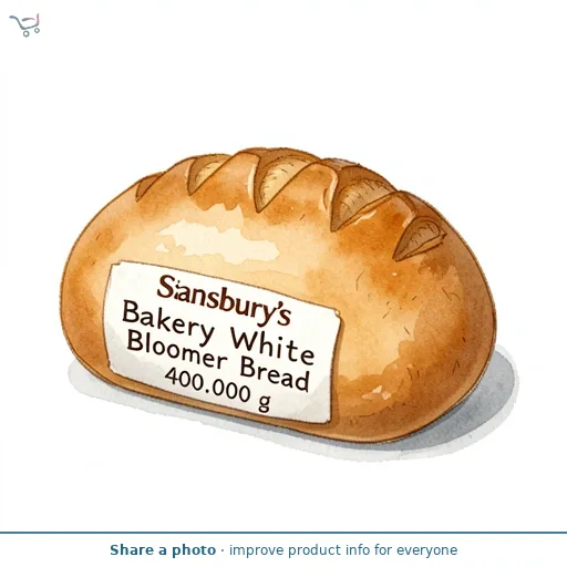 Sainsbury's Bakery White Bloomer Bread 400g